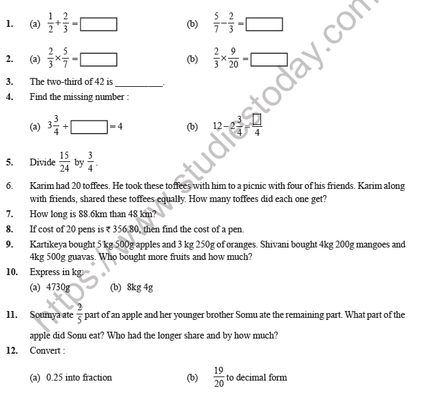 worksheet-of-chapter-2-fraction-qnd-decimal-for-class-7-brainly-in
